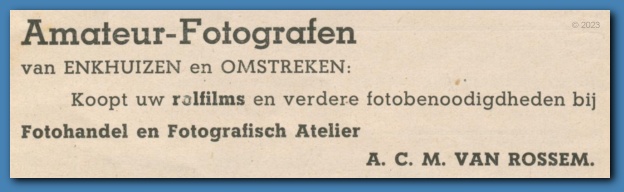 A.C.M. van Rossum - Schoolplein.