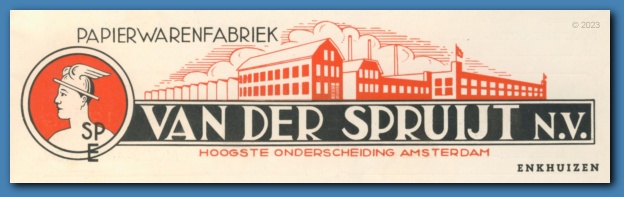 Papierwarenfabriek Van der Spruijt N.V.